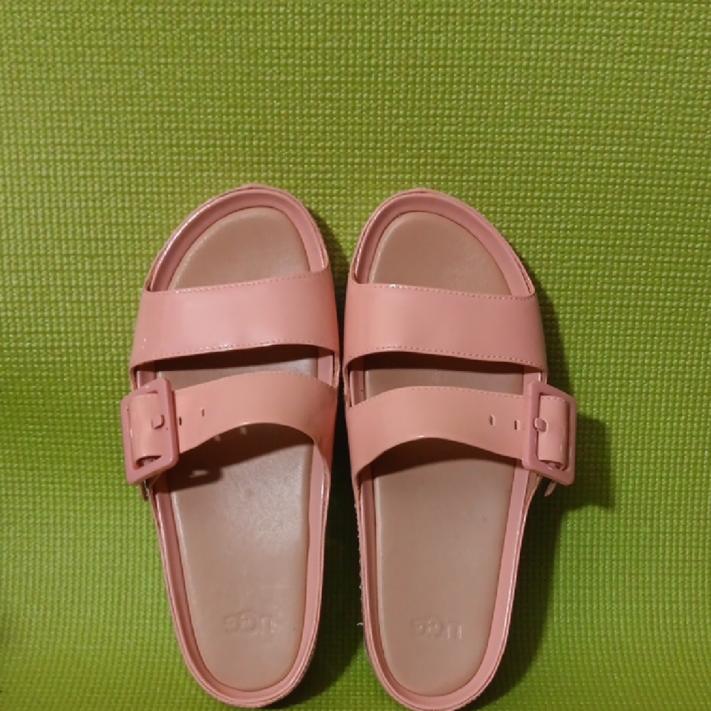 UGG Kids Light Pink Sandals